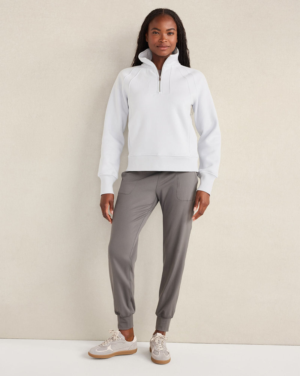 CLOUD FLEECE HALF-ZIP PULLOVER | Talbots online