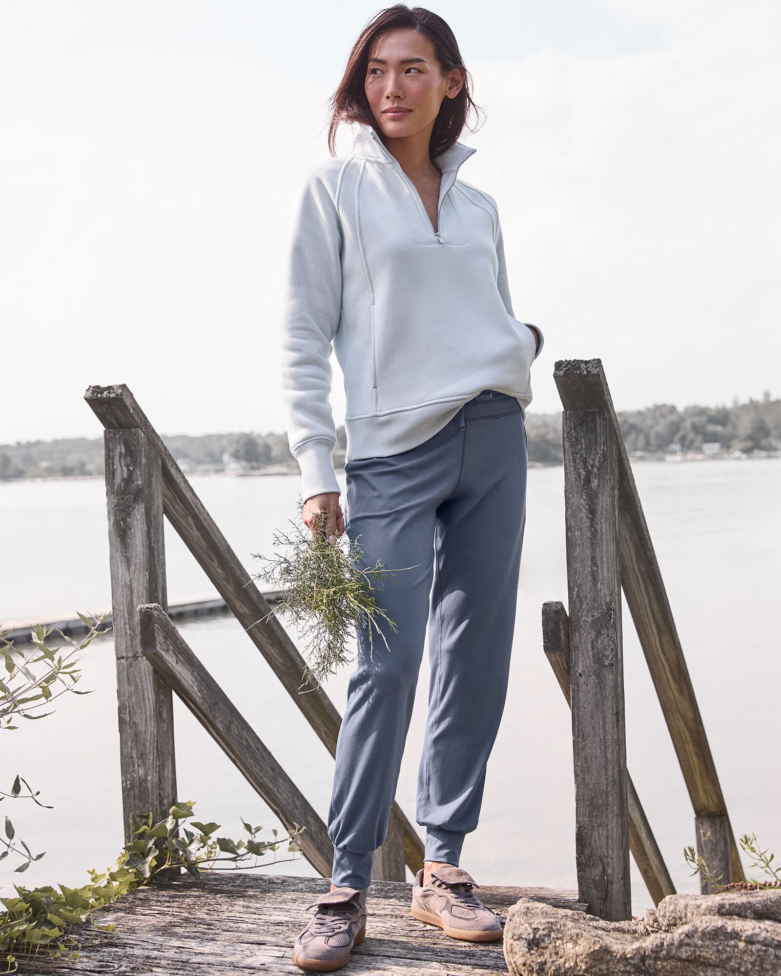 CLOUD FLEECE HALF-ZIP PULLOVER | Talbots online
