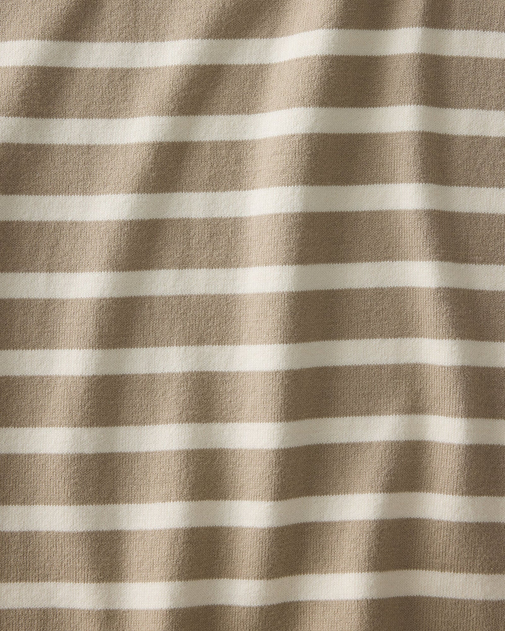 ORGANIC COTTON FUNNEL NECK STRIPED PULLOVER | Talbots on sale