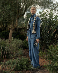 ORGANIC COTTON DENIM BARREL LEG PANTS | Talbots sale