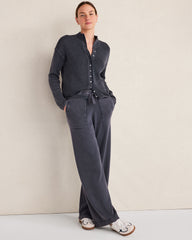 ORGANIC COTTON ROLL NECK CARDIGAN | Talbots near me