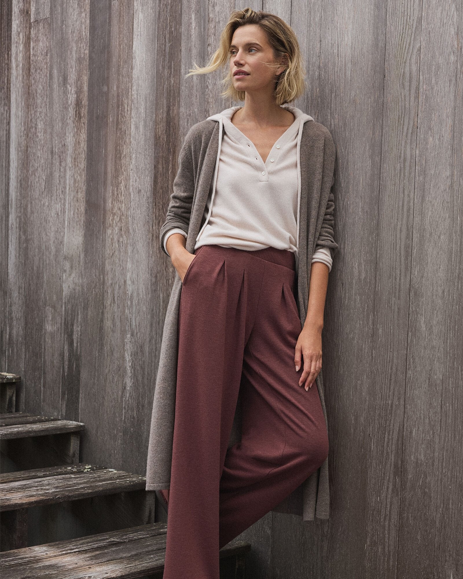 FEATHERWEIGHT CASHMERE HOODIE | Talbots US