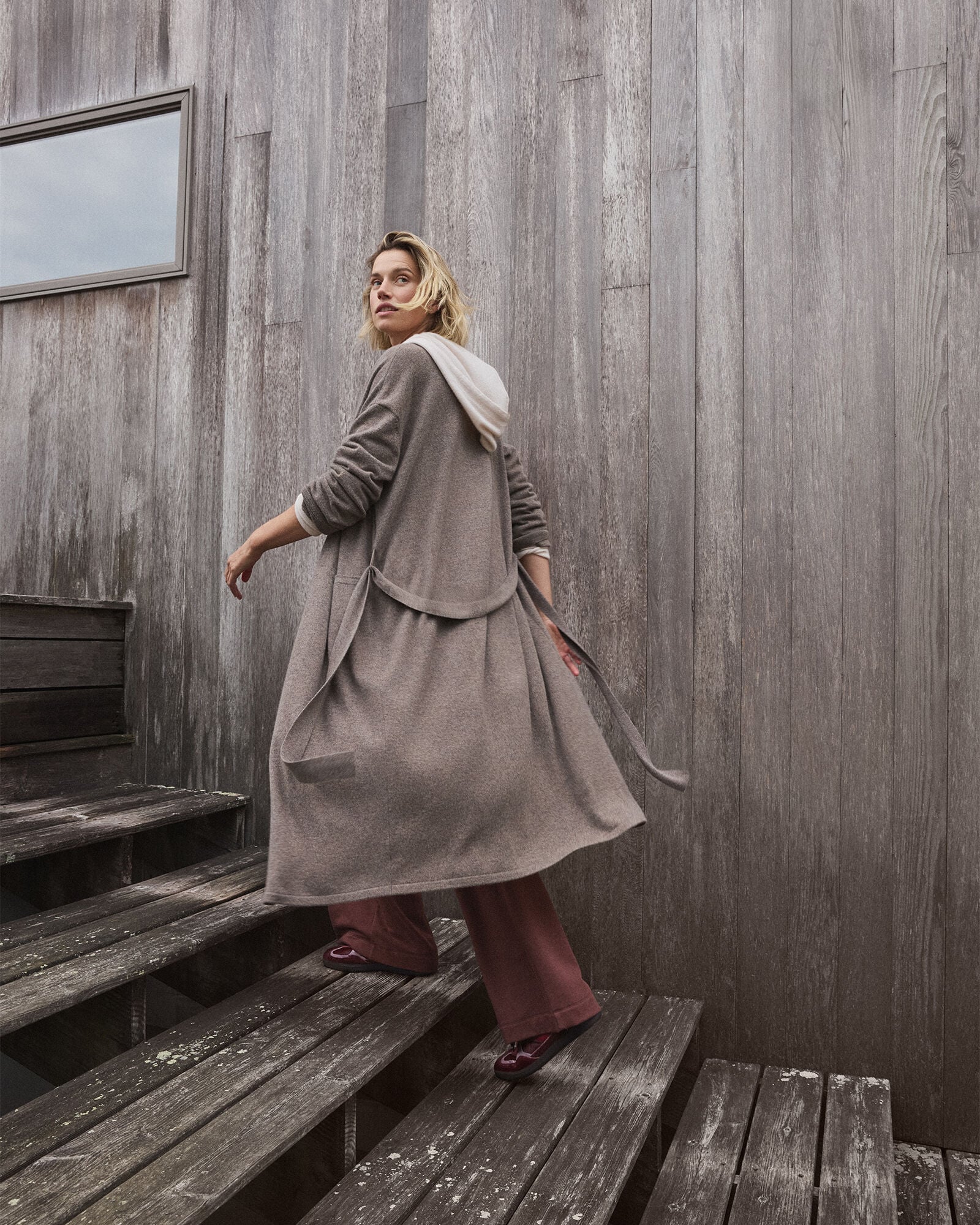 CASHMERE BELTED DUSTER | Talbots near me