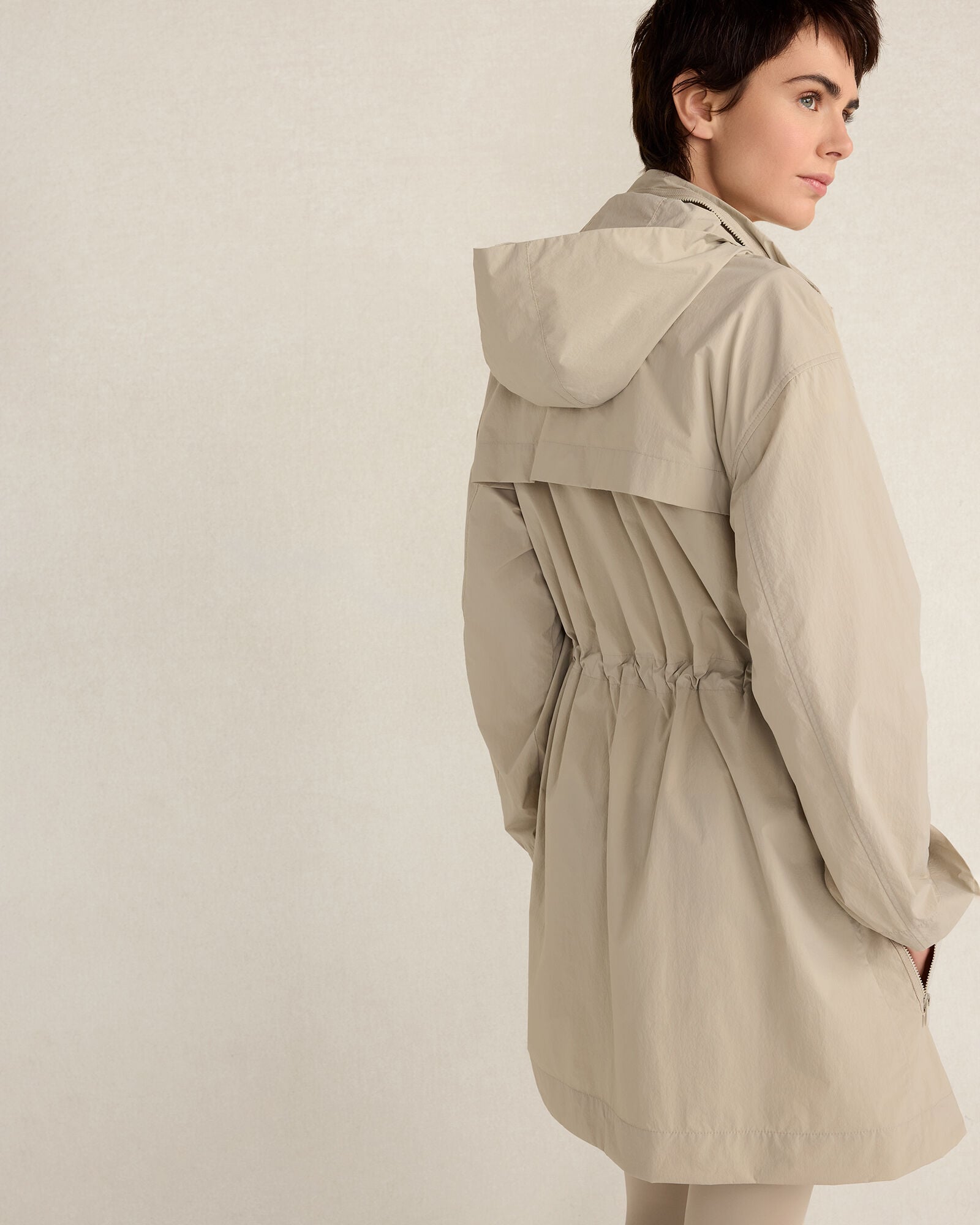 CRINKLE NYLON PACKABLE JACKET | Talbots on sale