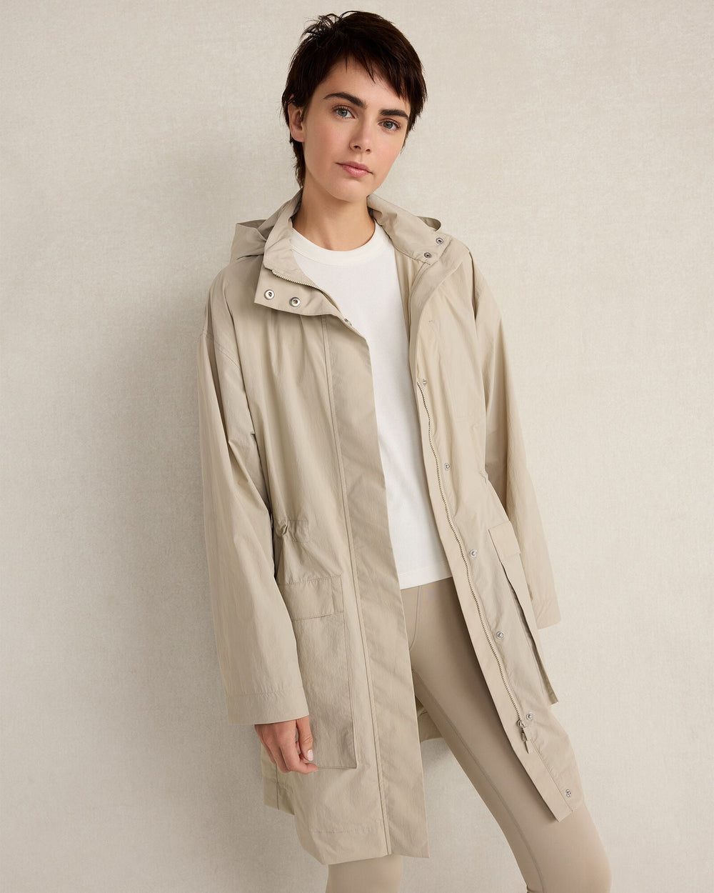 CRINKLE NYLON PACKABLE JACKET | Talbots discount