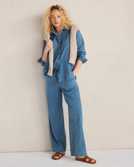 THE DAILY SHIRT IN ORGANIC COTTON DENIM | Talbots outlet