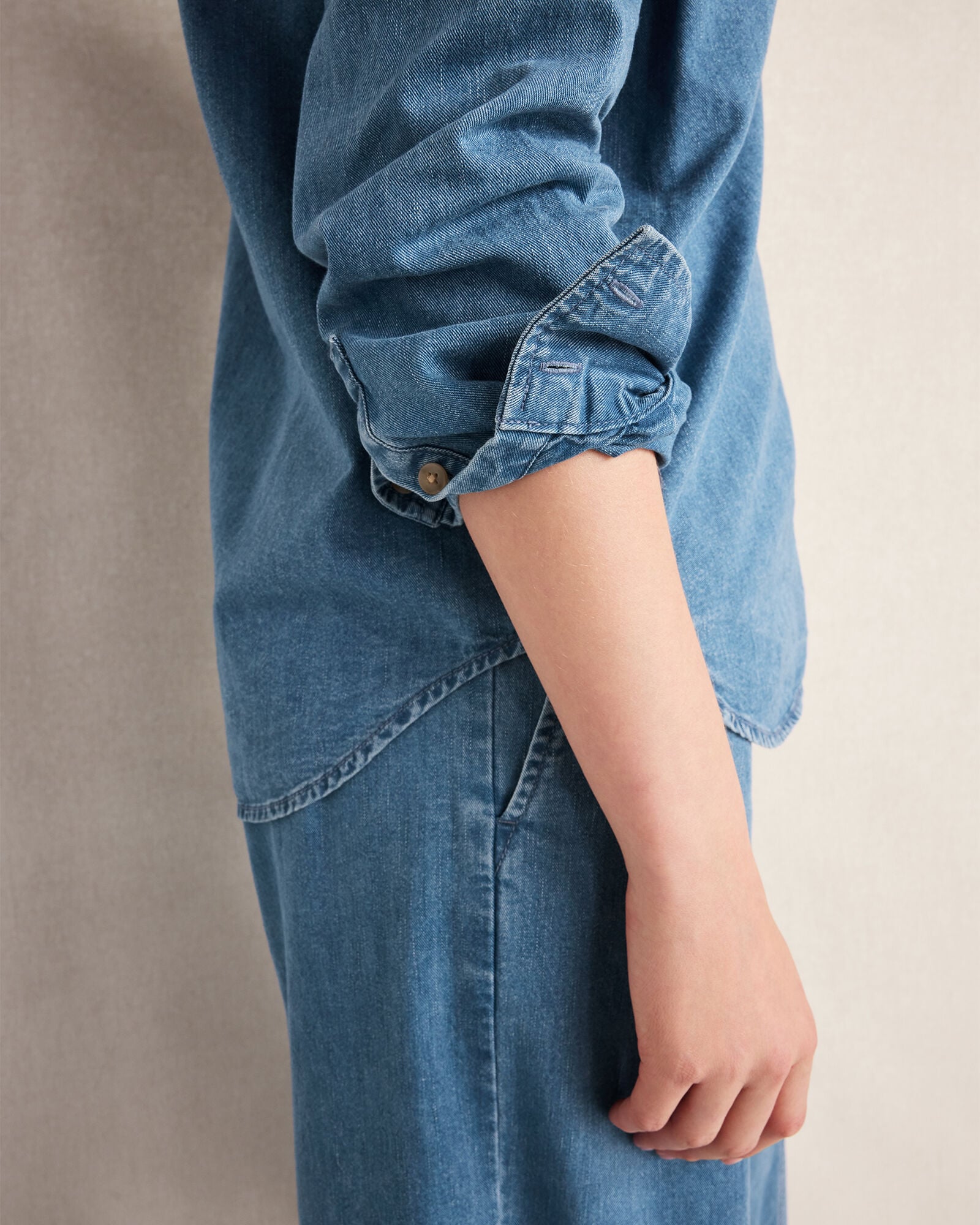 THE DAILY SHIRT IN ORGANIC COTTON DENIM | Talbots near me