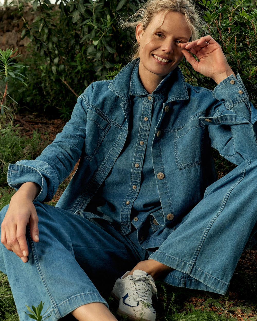 THE DAILY SHIRT IN ORGANIC COTTON DENIM | Talbots outlet