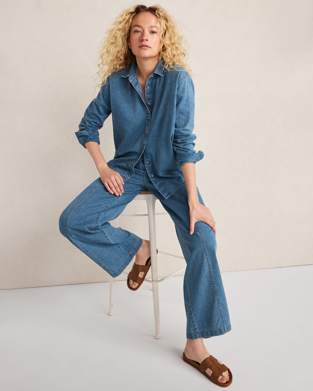 THE DAILY SHIRT IN ORGANIC COTTON DENIM | Talbots near me