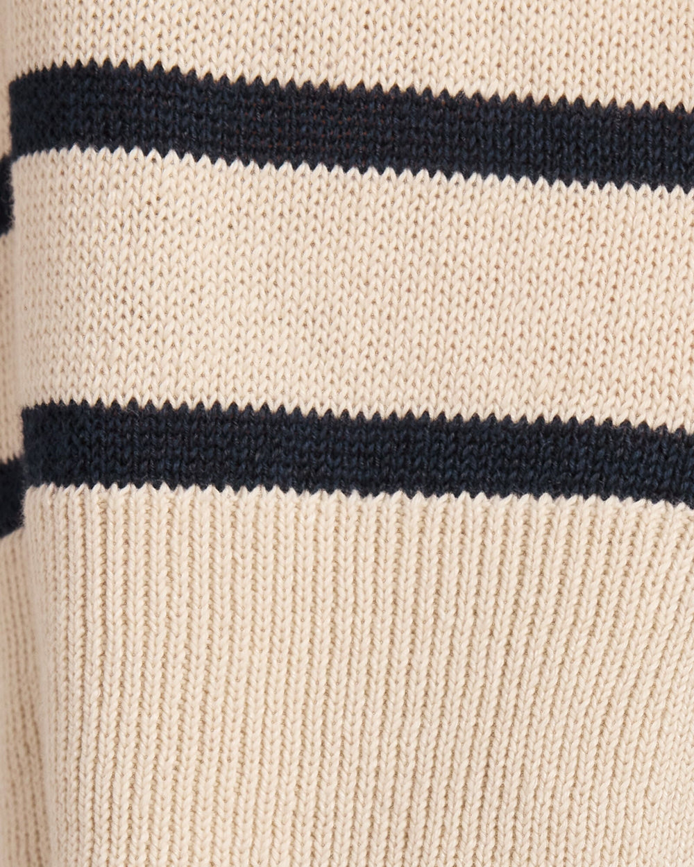 ORGANIC COTTON LINEN STRIPE CREWNECK | Talbots sale