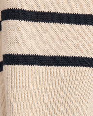 ORGANIC COTTON LINEN STRIPE CREWNECK | Talbots US