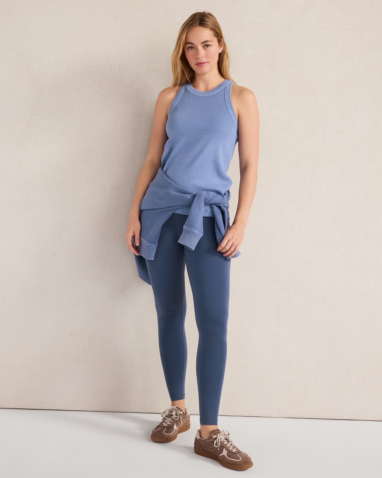 GARMENT-DYED ORGANIC COTTON RACERBACK TANK | Talbots for sale
