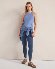 GARMENT-DYED ORGANIC COTTON RACERBACK TANK | Talbots near me