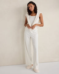 ORGANIC COTTON POINTELLE PANTS | Talbots on sale