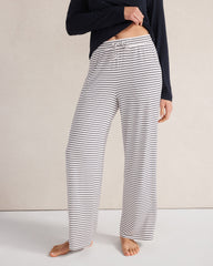 CALM & COOL STRIPE PAJAMA PANTS | Talbots online