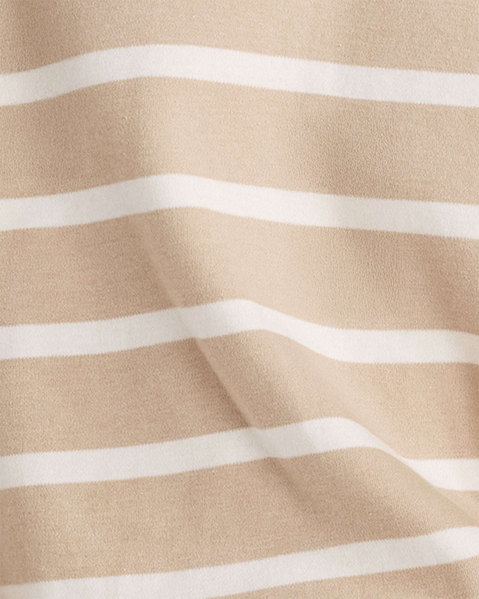 BRUSHED COTTON INTERLOCK STRIPE CREWNECK | Talbots for sale