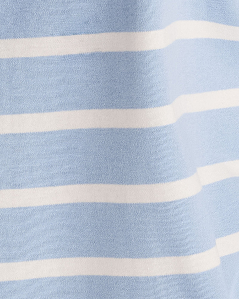 BRUSHED COTTON INTERLOCK STRIPE CREWNECK | Talbots US