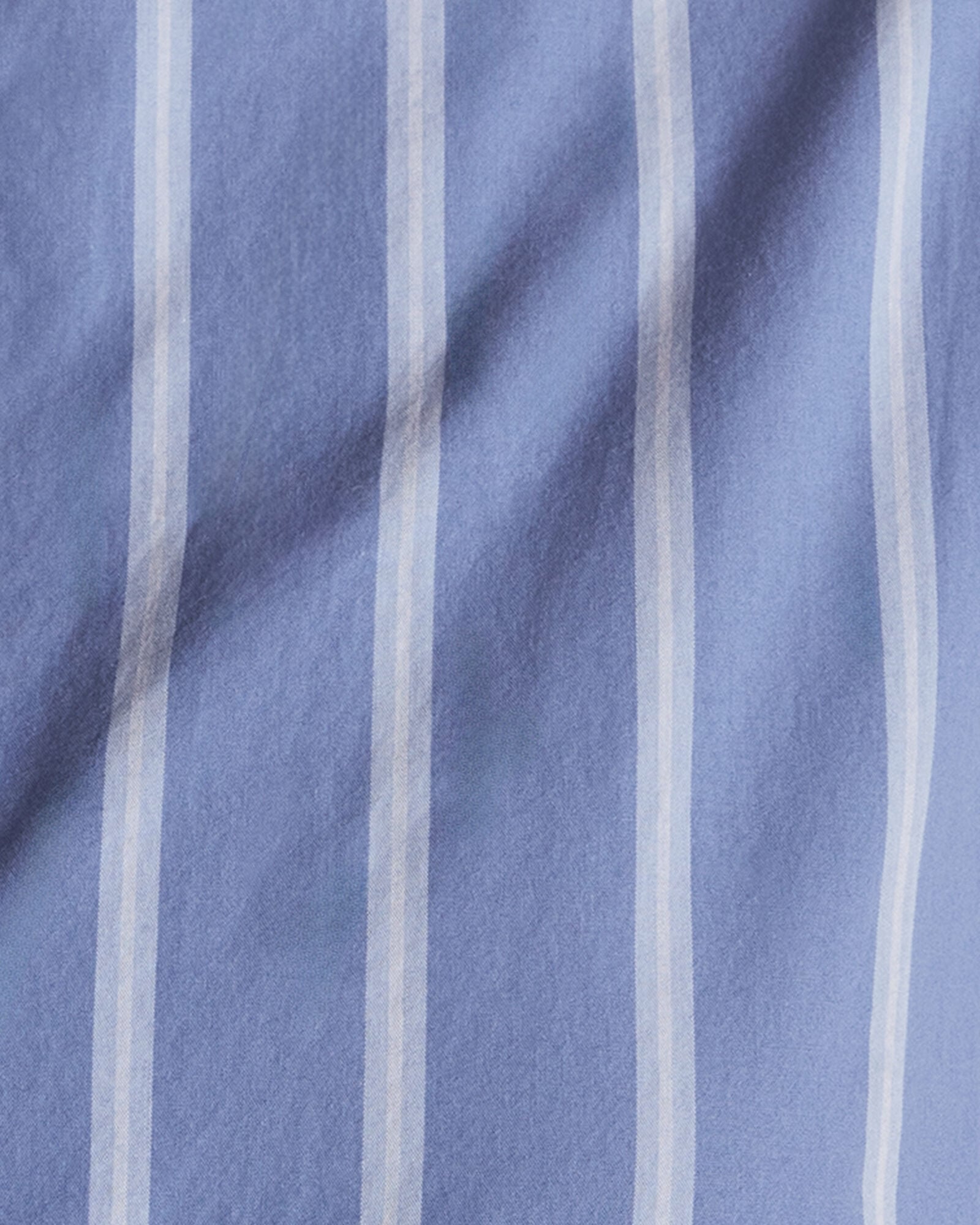 ORGANIC COTTON POPLIN PINSTRIPE PAJAMA TOP | Talbots on sale