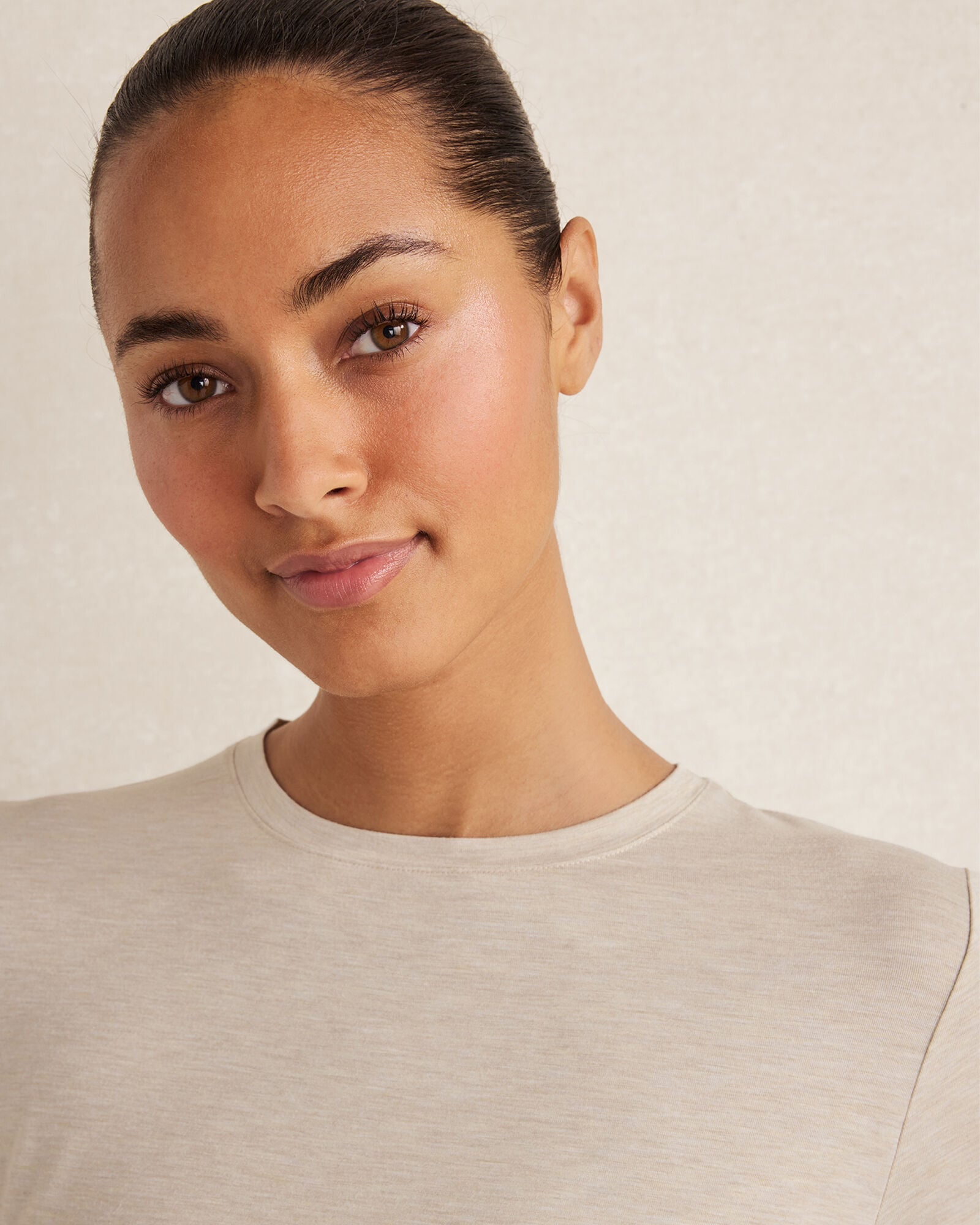 CALM & COOL LONG SLEEVE PAJAMA TOP | Talbots for sale